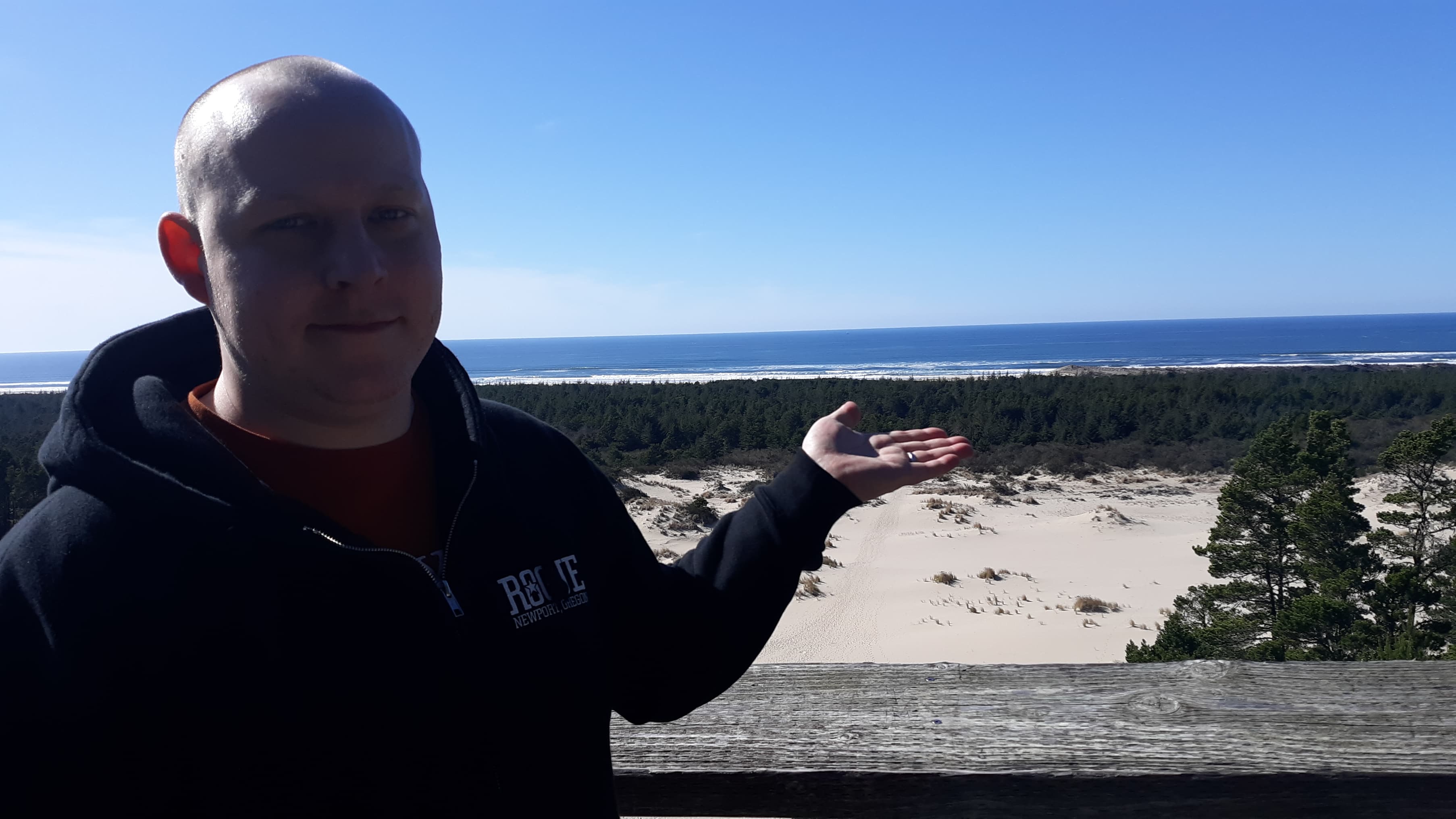 Nick at the Dunes